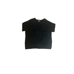 American Eagle Cardigan Women L/XL Gray Knit Open Front Long Sleeve Casual